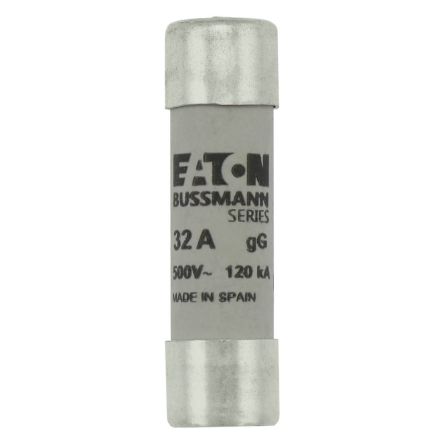 Eaton 32A Cartridge Fuses, 14 x 51mm [C14G32S]; 228-594