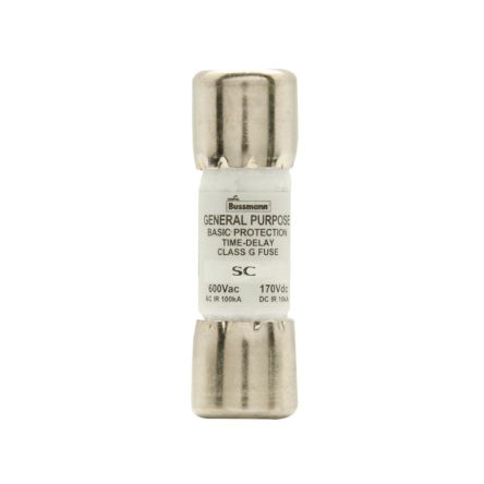Eaton 15A T Cartridge Fuse, 0.41 x 0.41in [BK/SC-15]; 228-657