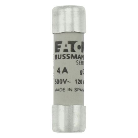 Eaton 4A gG/gL Cartridge Fuse, 10 x 38mm [C10G4]; 228-662