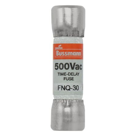 Eaton 150mA Nickel Plated Spring Brass (Terminal) Cartridge Fuse, 1.5 x 0.41in [FNQ-15/100]; 228-690
