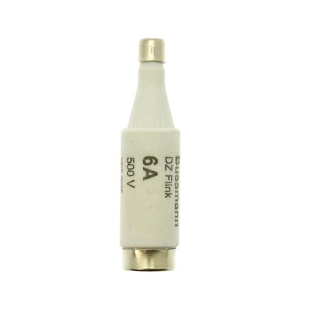 Eaton 6A FF Ceramic Cartridge Fuse, 50 x 13.2mm [6D16Q]; 228-760