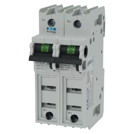 Eaton Switch Disconnector, 2 Pole, 225A Max Current, 30A Fuse Current [CCP2-2-30CF]; 228-780