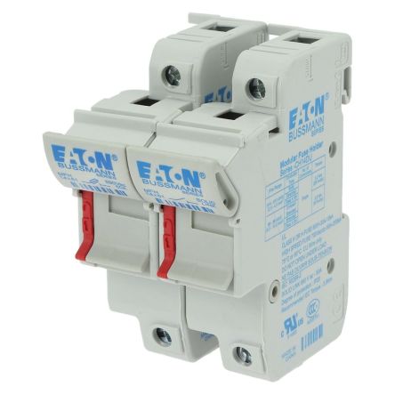 Eaton 50A Fuse Holder for 14 x 51mm Fuse, 3P, 700/750V ac/dc [CH141DNU 1P+N 14x51 Fuse Holder]; 228-786
