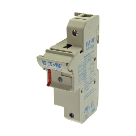 Eaton 125A Fuse Holder for 22.2 x 58mm Fuse, 1P, 690/700V ac/dc [CH221DIU 1P 22x58 Neon Indicator Fuse Holder]; 228-787