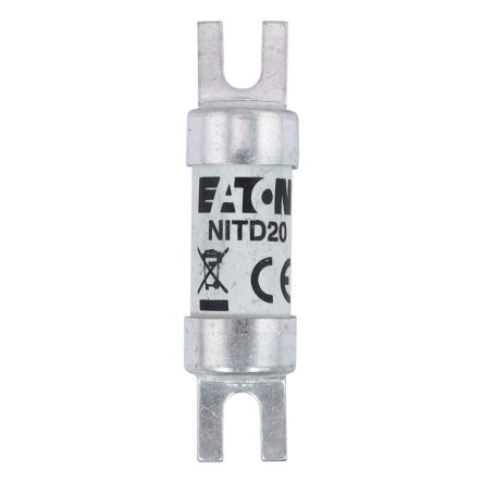 Eaton 20A Tag Fuse, 550V ac [NITD20]; 228-809