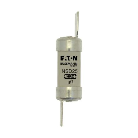 Eaton 25A Tag Fuse, 550V ac [NSD25]; 228-814