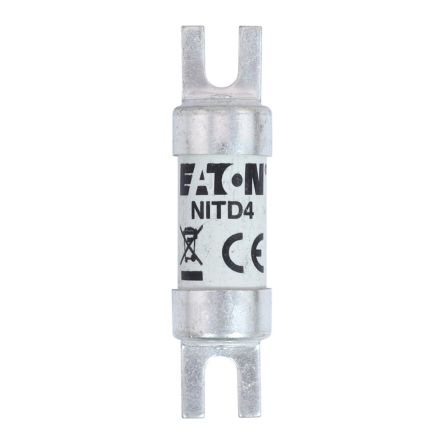 Eaton 4A Tag Fuse, 550V ac [NITD4]; 228-905