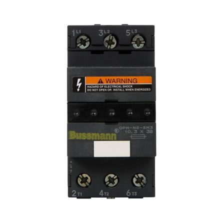Eaton 30A Fuse Holder for 3.5 x 2.7in Fuse, 3P, 600V [OPM-NG-SC3]; 228-909