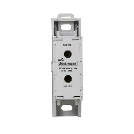 Eaton Distribution Block, 175A, 600 V ac/dc, Grey [PDBFS204]; 228-912