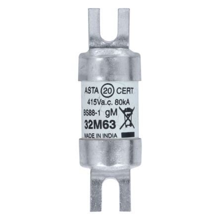 Eaton 32A Tag Fuse, 415V ac [NITD32M63]; 228-971