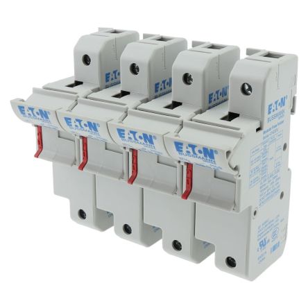Eaton 125A Fuse Holder for 22.2 x 58mm Fuse, 3P, 690V [CH223DNU 3P+N 22x58 Fuse Holder]; 229-020