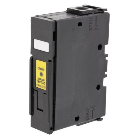 Eaton 20A Fuse Holder for 60 x 93.7 x 25.4mm Fuse, 1P, 690V [CM20F CAMASTER ADAPTABLE TO FB/BB 20A 660V]; 229-023