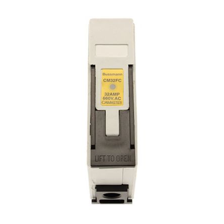 Eaton 32A Fuse Holder for 60 x 94 x 25mm Fuse, 1P, 690V [CM32FCW]; 229-026