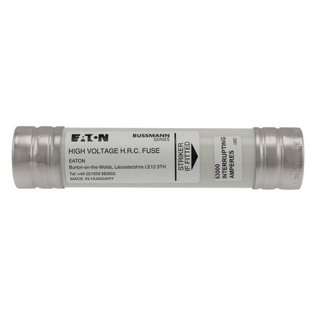 Eaton 500000mA Cartridge Fuse, 187 x 41.3mm [5.5CAVH0.5E]; 229-039