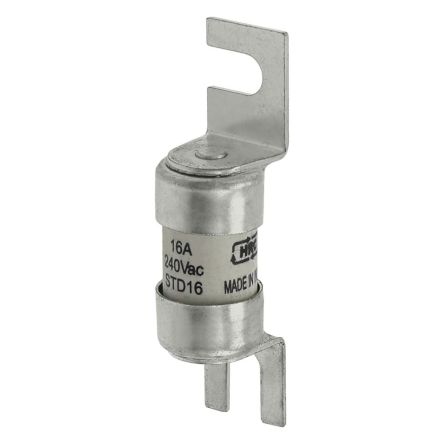 Eaton 16A Tag Fuse, 12 x 47mm, 240V [STD16]; 229-154