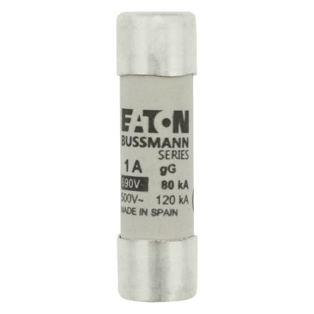 Eaton 1A gG/gL Cartridge Fuse, 14 x 51mm [C14G1]; 229-184