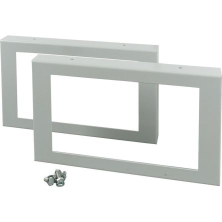 Eaton 1146 Series RAL 7035 Steel Side Plate, 200mm H, 100mm W, 370mm L for Use with Enclosure [114621 XLSPL2SO4]; 229-342
