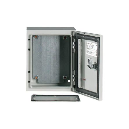 Eaton xEffect CS Series Steel Wall Box, IP66, 250 mm x 200 mm x 150mm [111646 CS-2520/150]; 229-495