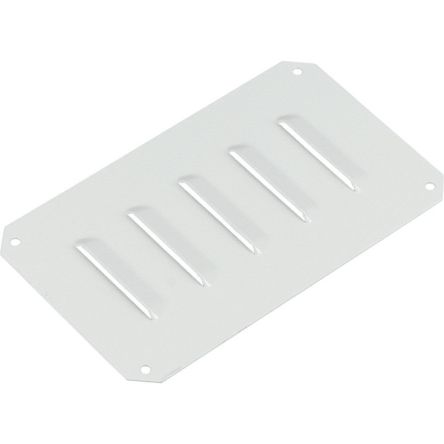 Eaton xEffect CS Series Steel Ventilation Grill for Use with Enclosure, 197 x 117 x 1mm [112908 LVP-20H12-CS]; 229-516