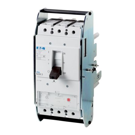 Eaton, Eaton Moeller NZM MCCB Molded Case Circuit Breaker 3P 500A, Breaking Capacity 9 kA, Withdrawable [113569 NZMH3-S500-AVE]; 229-550