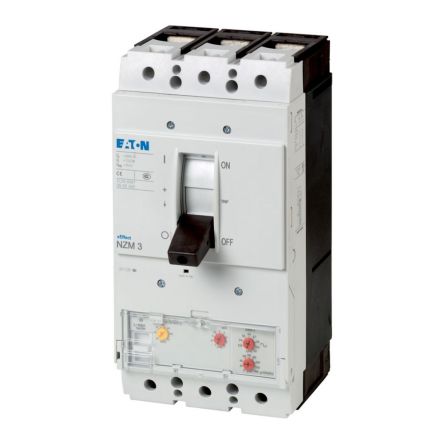Eaton, Eaton Moeller NZM MCCB Molded Case Circuit Breaker 3P 400A, Breaking Capacity 100 kA, Fixed Mount [119740 NZMH3-AE400-T-S1]; 229-792