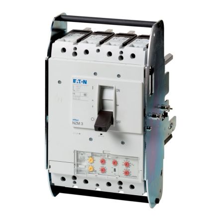 Eaton, Eaton Moeller NZM MCCB Molded Case Circuit Breaker 4P 400A, Breaking Capacity 5 kA, Withdrawable [119902 NZMN3-4-VE400-T-AVE]; 229-801