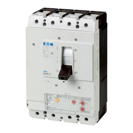Eaton, Eaton Moeller NZM MCCB Molded Case Circuit Breaker 4P 400A, Breaking Capacity 5 kA, Fixed Mount [110902 NZMN3-4-AE400-T]; 230-060