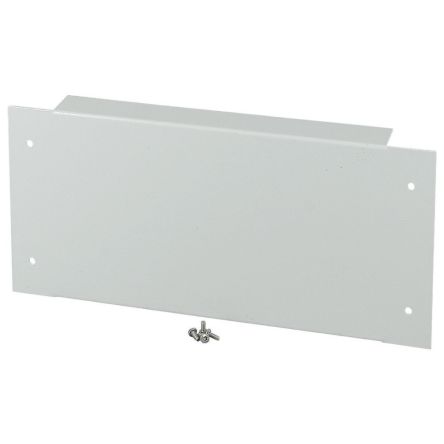 Eaton 1146 Series RAL 7035 Steel Front Plate, 210mm H, 60mm W, 440mm L for Use with Enclosure [114630 XLSPL2F4]; 230-156