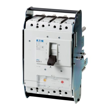 Eaton, Eaton Moeller NZM MCCB Molded Case Circuit Breaker 4P 400A, Breaking Capacity 4 kA, Withdrawable [113519 NZMC3-4-A400/250-AVE]; 230-402