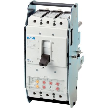 Eaton, Eaton Moeller NZM MCCB Molded Case Circuit Breaker 3P 250A, Breaking Capacity 5 kA, Withdrawable [113529 NZMN3-VE250-T-AVE]; 230-407