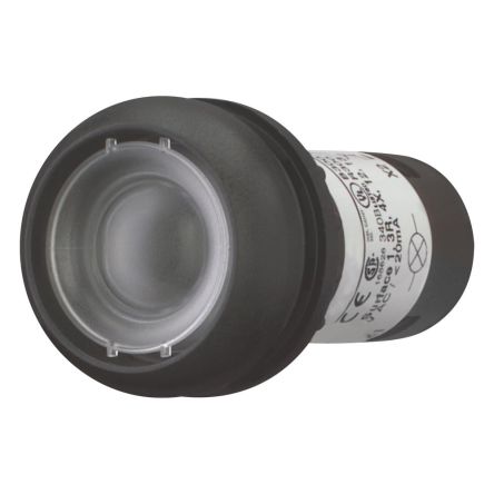 Eaton, Panel Mount Blue LED Push Button, 22.5mm Cutout, IP67, IP69K, Dome [121705 C22S-DRL-XB-K10-120]; 230-459