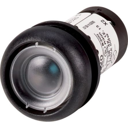 Eaton, Panel Mount Green LED Push Button, 22.5mm Cutout, IP67, IP69K, Dome [121704 C22S-DRL-XG-K10-120]; 230-546