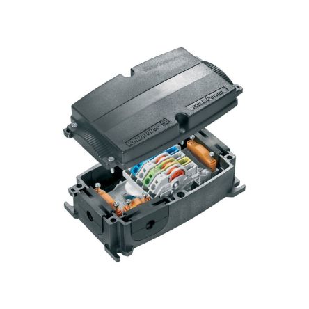 Eaton Rapid Link Series Black Plastic Junction Box, IP65, 181 x 104 x 67mm [116905 RA-C4-PB65]; 230-809