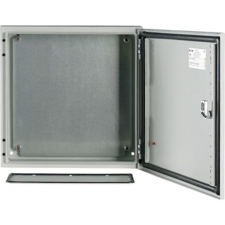 Eaton xEffect CS Series Steel Wall Box, IP66, 400 mm x 400 mm x 150mm [111683 CS-44/150]; 230-830