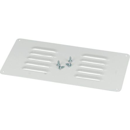 Eaton xEffect CS Series Steel Ventilation Grill for Use with Enclosure, 250 x 130 x 1mm [112910 LVP-30H15-CS]; 230-851