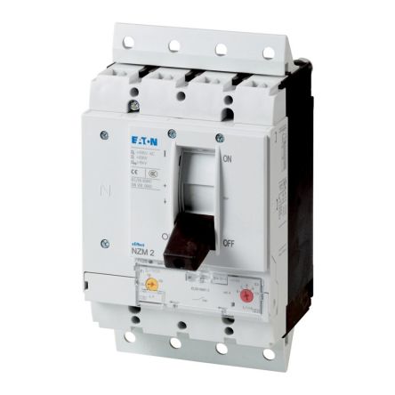 Eaton, Eaton Moeller series NZM MCCB Molded Case Circuit Breaker 4P 250A, Breaking Capacity 5 kA, Plug In [113385 NZMH2-4-A250-SVE]; 231-152