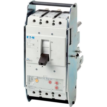 Eaton, Eaton Moeller NZM MCCB Molded Case Circuit Breaker 3P 400A, Breaking Capacity 5 kA, Withdrawable [113528 NZMN3-AE400-T-AVE]; 231-347