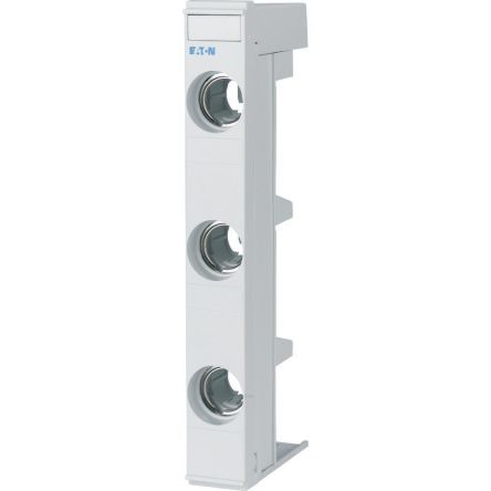 Eaton 63A Rail Mount Fuse Holder Base, 3P, 400V ac [114315 D02-SO/63/3-R-27]; 231-378