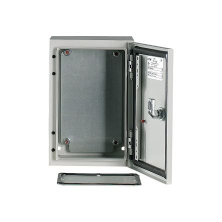Eaton xEffect CS Series Steel Wall Box, IP66, 300 mm x 200 mm x 150mm [111647 CS-32/150]; 231-518