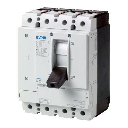 Eaton Switch Disconnector, 4 Pole, 160A Max Current [118880 PN2-4-160-BT]; 231-898