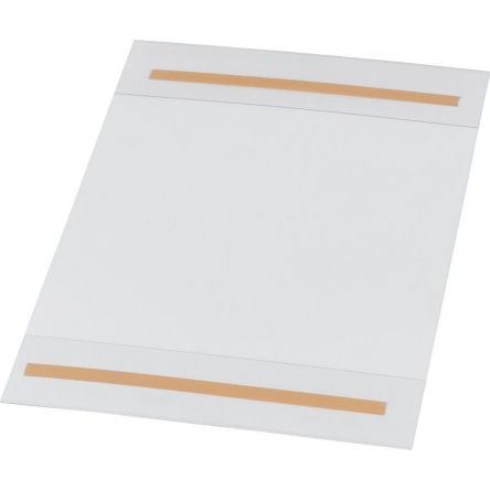 Eaton Eaton xEnergy Series Plastic Document Pocket for Use with Circuit Diagram Bag, 300 x 215 x 5mm [107913 LAB-BAG_A4]; 232-016