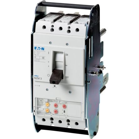 Eaton, Eaton Moeller NZM MCCB Molded Case Circuit Breaker 3P 400A, Breaking Capacity 5 kA, Withdrawable [110844 NZMN3-VE400-AVE]; 232-045