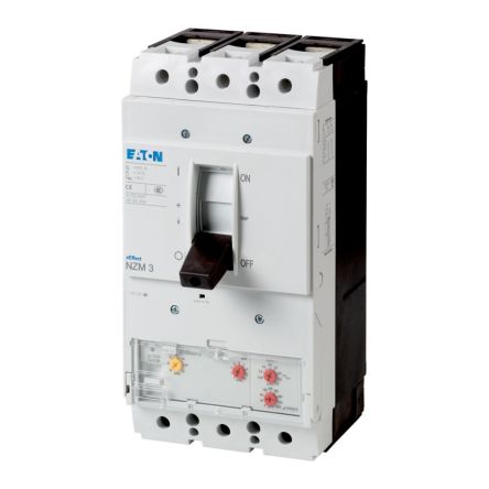 Eaton, Eaton Moeller NZM MCCB Molded Case Circuit Breaker 3P 630A, Breaking Capacity 5 kA, Fixed Mount [110890 NZMN3-AE630-T]; 232-057