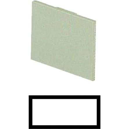 Eaton Label for Use with RMQ16 Series For Labeling, Blank [038074 02SQ25]; 235-302