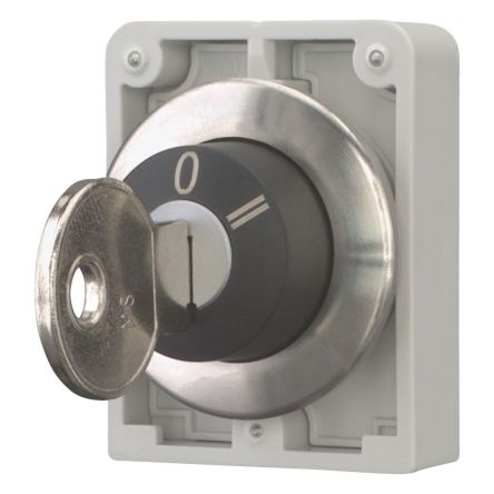 Eaton IP64 Key Switch 3-Way Flat-Key [188144 M30I-FWRS3-MS3]; 239-758