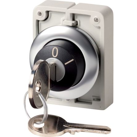 Eaton IP64 Key Switch 2-Way Flat-Key [188164 M30I-FWRS-RS]; 239-764