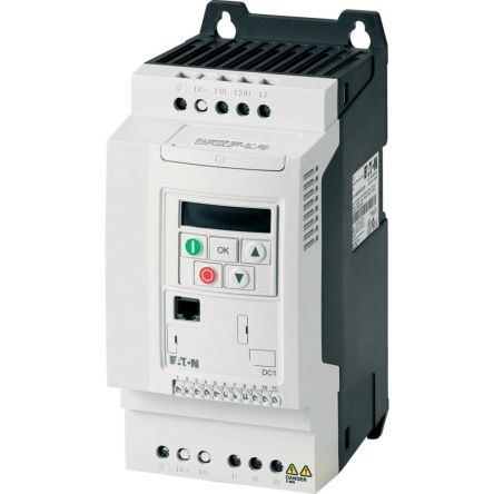 Eaton Inverter Drive, 1.1 kW, 1 Phase, 240 V, 15.75 A, Eaton DA1 Series [186085 DC1-S2011NB-A20CE1]; 239-963