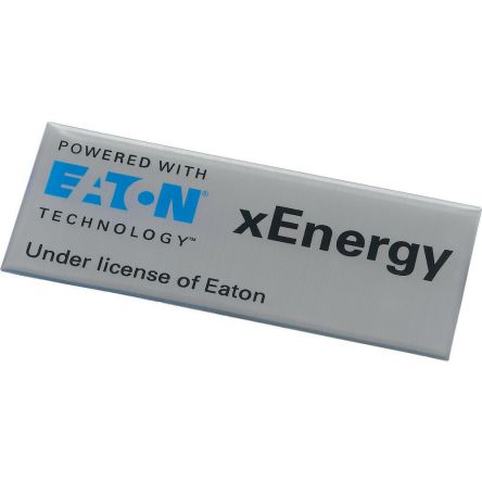 Eaton xEnergy Series Plastic Branding Sticker for Use with Eaton xEnergy Main LV switchgear, 3 x 60 x 150mm [167633 XENERGY-BRANDSTRIP]; 240-221