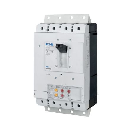 Eaton, Eaton Moeller series NZM MCCB Molded Case Circuit Breaker 4P 400A, Breaking Capacity 5 kA, Plug In [168506 NZMN3-4-VE400-SVE]; 240-224