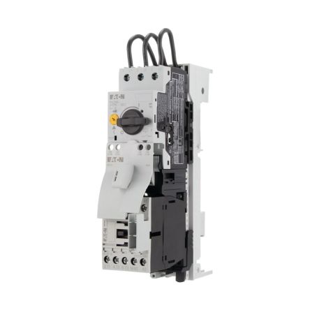 Eaton Eaton Moeller DOL Starter, DOL, 2.2 kW, 415 V ac, 3 Phase, IP20 [102971 MSC-D-6,3-M7(24VDC)/BBA]; 240-612
